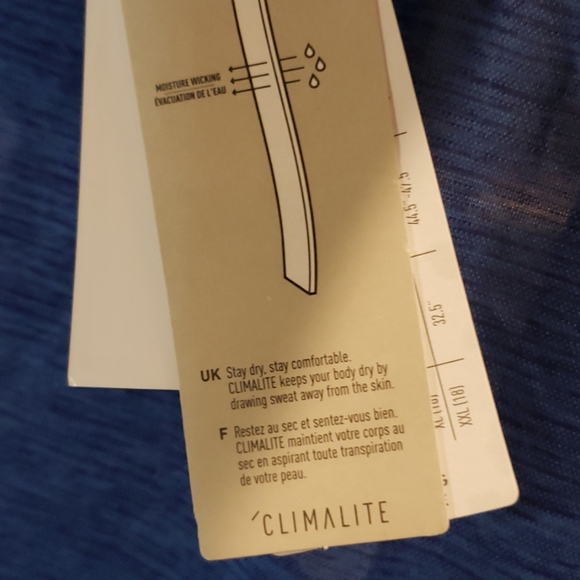 Adidas blue climalite tank new XL - Picture 6 of 7